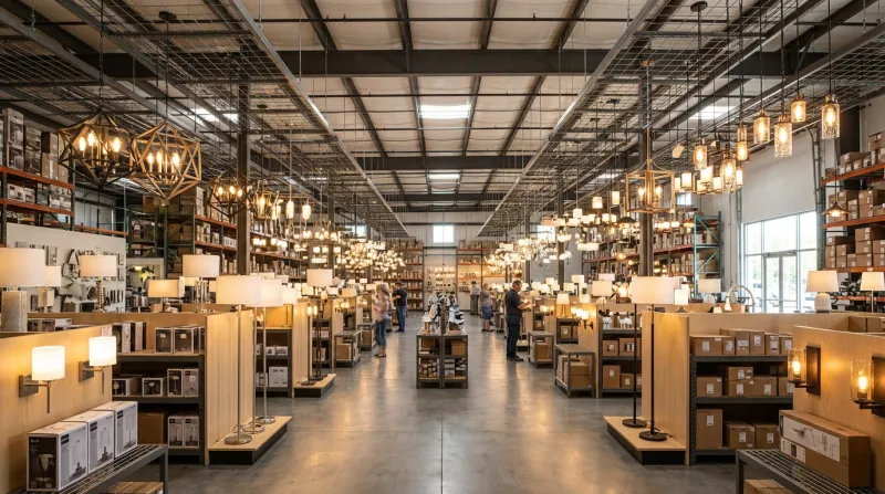 KI-Projekt Industrie: Leuchten-Showroom